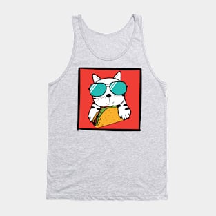 Cool Cat - Taco Lover Tank Top